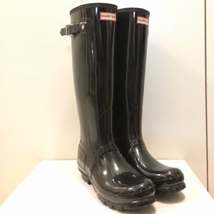 Hunter Original Tall Rain Boots Black
